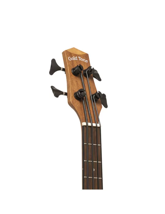  GOLD TONE M-BASS25 Micrófono de bajo electroacústico de 25 "con tapa de caoba y funda incluida|MusicGoodDeal 