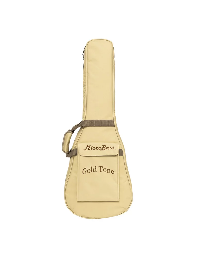  GOLD TONE M-BASS25 Micrófono de bajo electroacústico de 25 "con tapa de caoba y funda incluida|MusicGoodDeal 