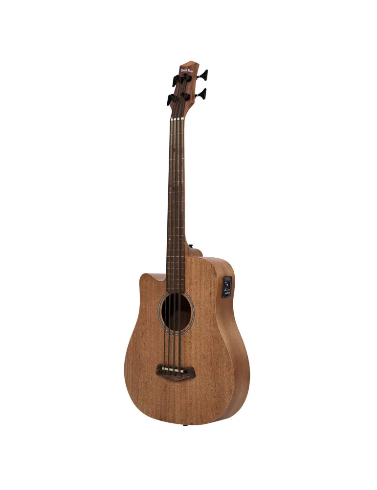  GOLD TONE M-BASS25/FL/L Micrófono bajo electroacústico de 25 ", sin trastes, con tapa y funda de caoba, modelo para zurdos|Musi