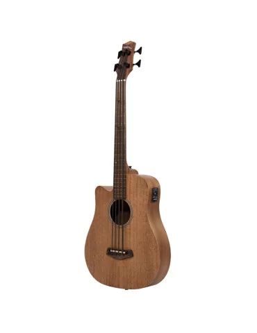  GOLD TONE M-BASS25/FL/L Micrófono bajo electroacústico de 25 ", sin trastes, con tapa y funda de caoba, modelo para zurdos|Musi 2