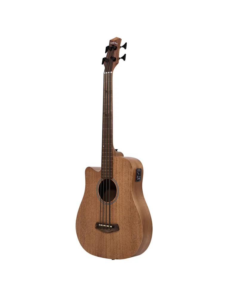  GOLD TONE M-BASS25/FL/L Micrófono bajo electroacústico de 25 ", sin trastes, con tapa y funda de caoba, modelo para zurdos|Musi