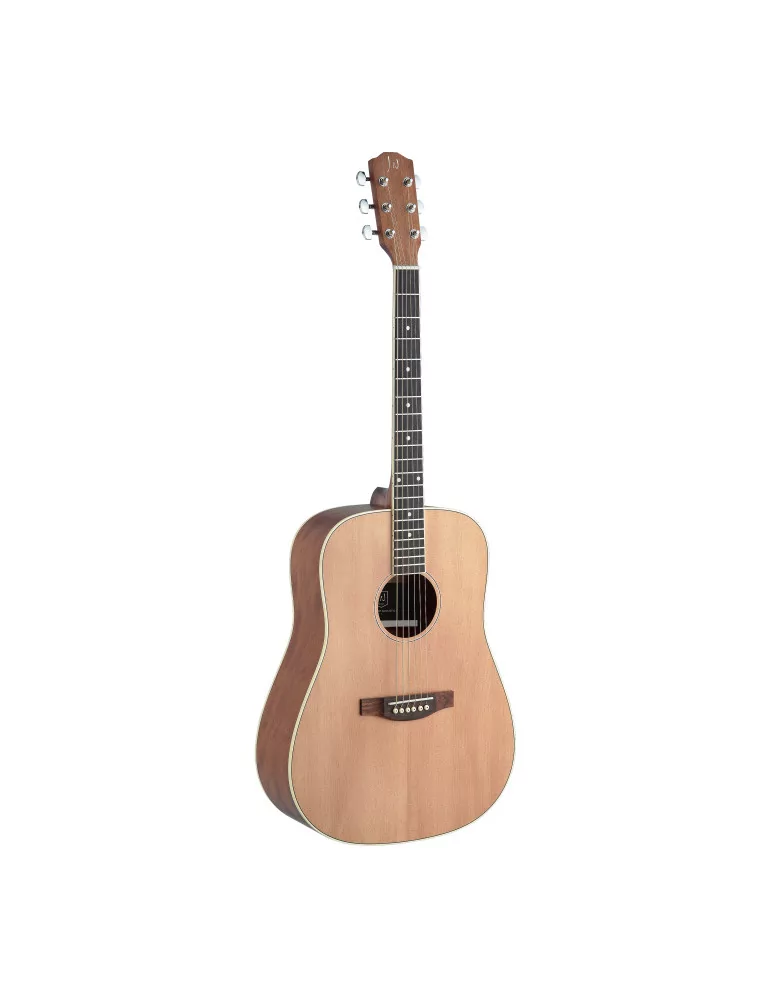  J.N GUITARS ASY-D Guitarra acústica dreadnought 4/4 con tapa de abeto macizo, serie Asyla|MusicGoodDeal 