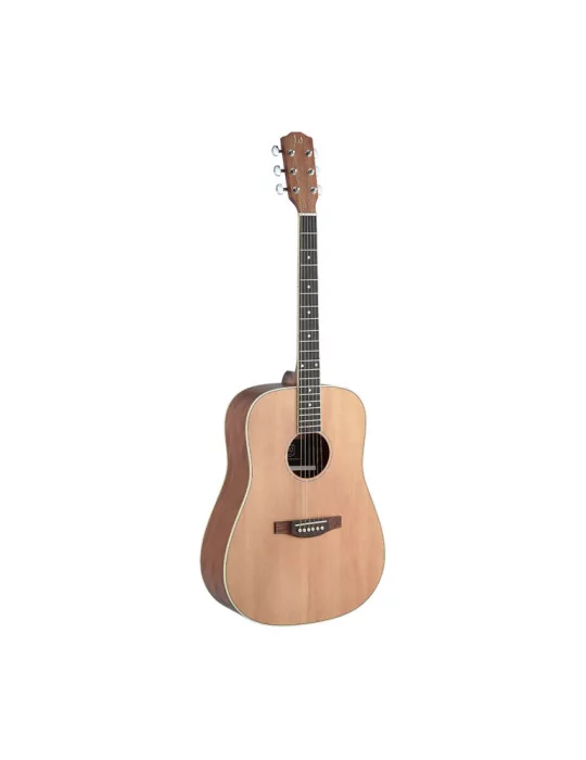  J.N GUITARS ASY-D Guitarra acústica dreadnought 4/4 con tapa de abeto macizo, serie Asyla|MusicGoodDeal 
