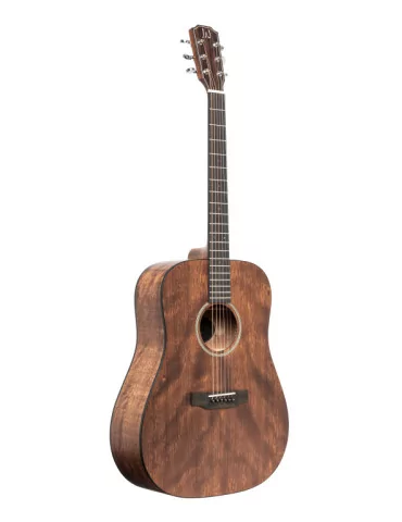 J.N GUITARS DOV-D Acoustic dreadnought guitar with solid mahogany top, Dovern series|MusicGoodDeal 