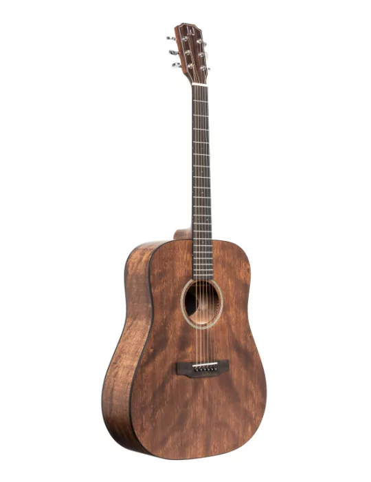  J.N GUITARS DOV-D Akustische Dreadnought-Gitarre mit massiver Mahagonidecke Dovern-Serie|MusicGoodDeal 