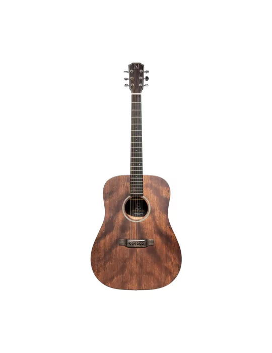  J.N GUITARS DOV-D Akustische Dreadnought-Gitarre mit massiver Mahagonidecke Dovern-Serie|MusicGoodDeal 
