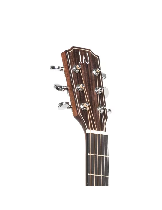  J.N GUITARS DOV-D Akustische Dreadnought-Gitarre mit massiver Mahagonidecke Dovern-Serie|MusicGoodDeal 