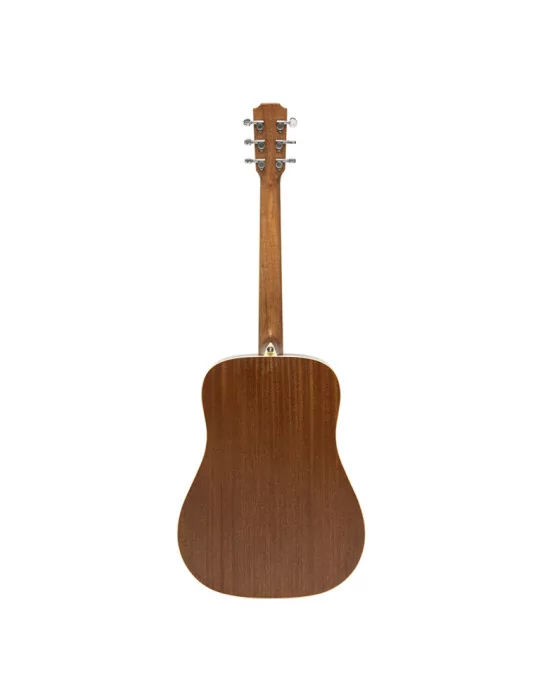  J.N GUITARS EZR-D Guitarra acústica dreadnought 4/4 con tapa de cedro macizo, serie Ezra|MusicGoodDeal 