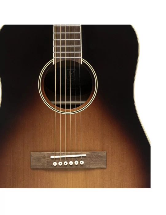  J.N GUITARS EZR-D Guitarra acústica dreadnought 4/4 con tapa de cedro macizo, serie Ezra|MusicGoodDeal 