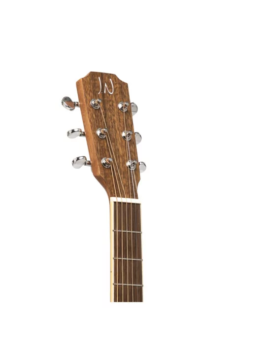  J.N GUITARS EZR-D Guitarra acústica dreadnought 4/4 con tapa de cedro macizo, serie Ezra|MusicGoodDeal 