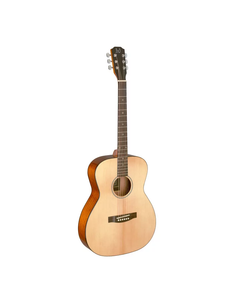  J.N GUITARS BES-A N Guitarra acústica de auditorio en color natural con tapa de epica maciza, serie Bessie|MusicGoodDeal 