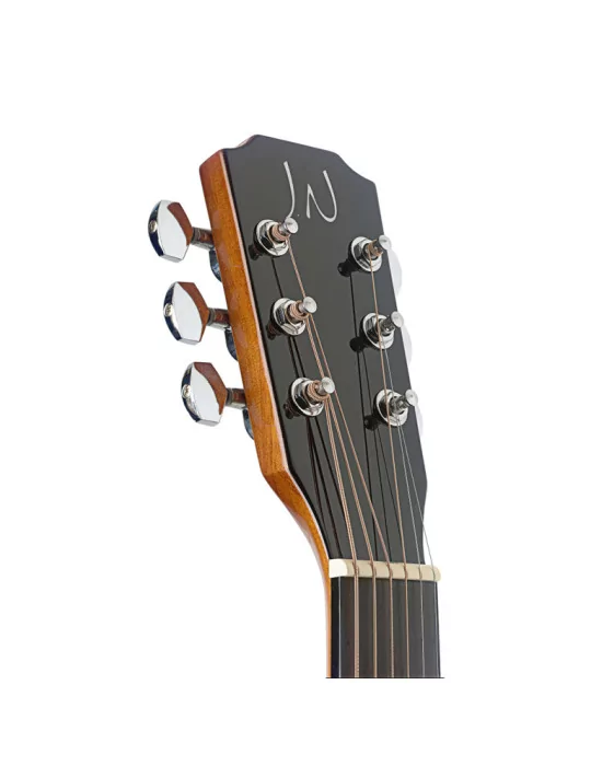  J.N GUITARS BES-A N Guitarra acústica de auditorio en color natural con tapa de epica maciza, serie Bessie|MusicGoodDeal 