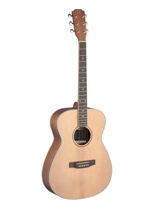  J.N GUITARS ASY-A Guitarra acústica de auditorio 4/4 con tapa de abeto macizo, serie Asyla|MusicGoodDeal 