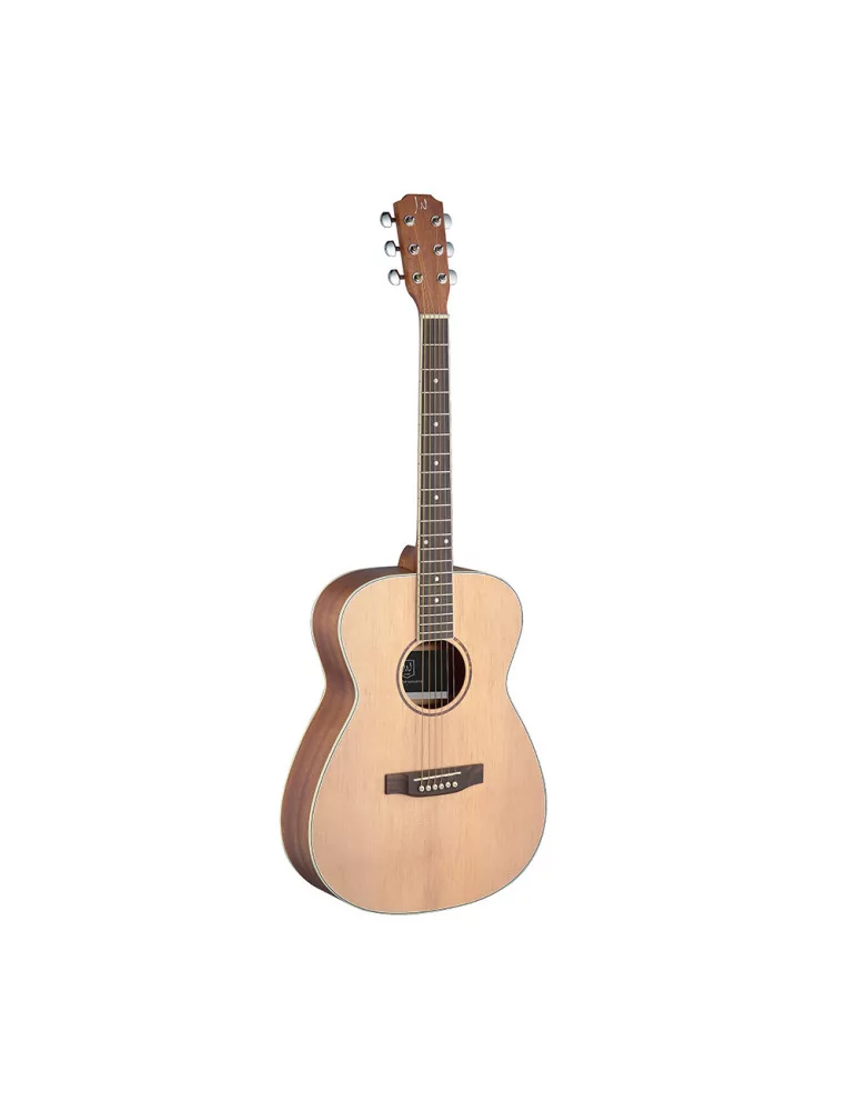  J.N GUITARS ASY-A Guitarra acústica de auditorio 4/4 con tapa de abeto macizo, serie Asyla|MusicGoodDeal 