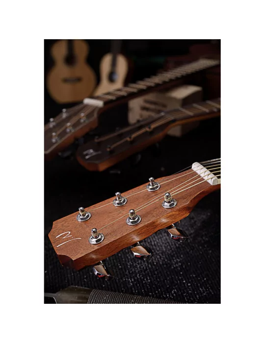  J.N GUITARS ASY-A Guitarra acústica de auditorio 4/4 con tapa de abeto macizo, serie Asyla|MusicGoodDeal 