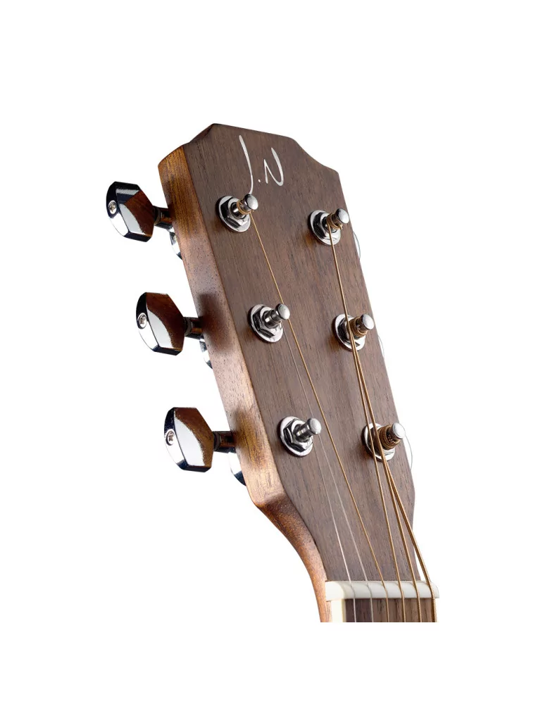  J.N GUITARS ASY-A Guitarra acústica de auditorio 4/4 con tapa de abeto macizo, serie Asyla|MusicGoodDeal 