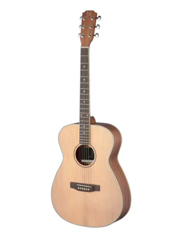  J.N GUITARS ASY-A LH Asyla series 4/4 auditorium acoustic guitar with solid spruce top, left-handed model|MusicGoodDeal 