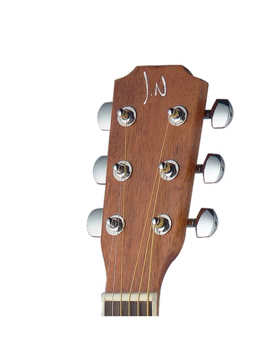  J.N GUITARS ASY-A LH Guitarra acústica de auditorio 4/4 con tapa de abeto macizo, modelo para zurdos, serie Asyla|MusicGoodDeal