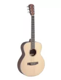  J.N GUITARS ASY-A MINI Asyla series mini auditorium acoustic travel guitar with solid spruce top|MusicGoodDeal 