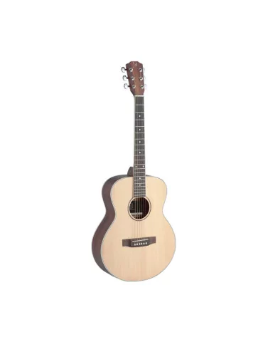  J.N GUITARS ASY-A MINI Asyla series mini auditorium acoustic travel guitar with solid spruce top|MusicGoodDeal  2