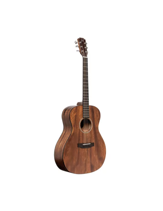  J.N GUITARS DOV-A Guitarra acústica de auditorio con tapa de caoba maciza, serie Dovern|MusicGoodDeal 