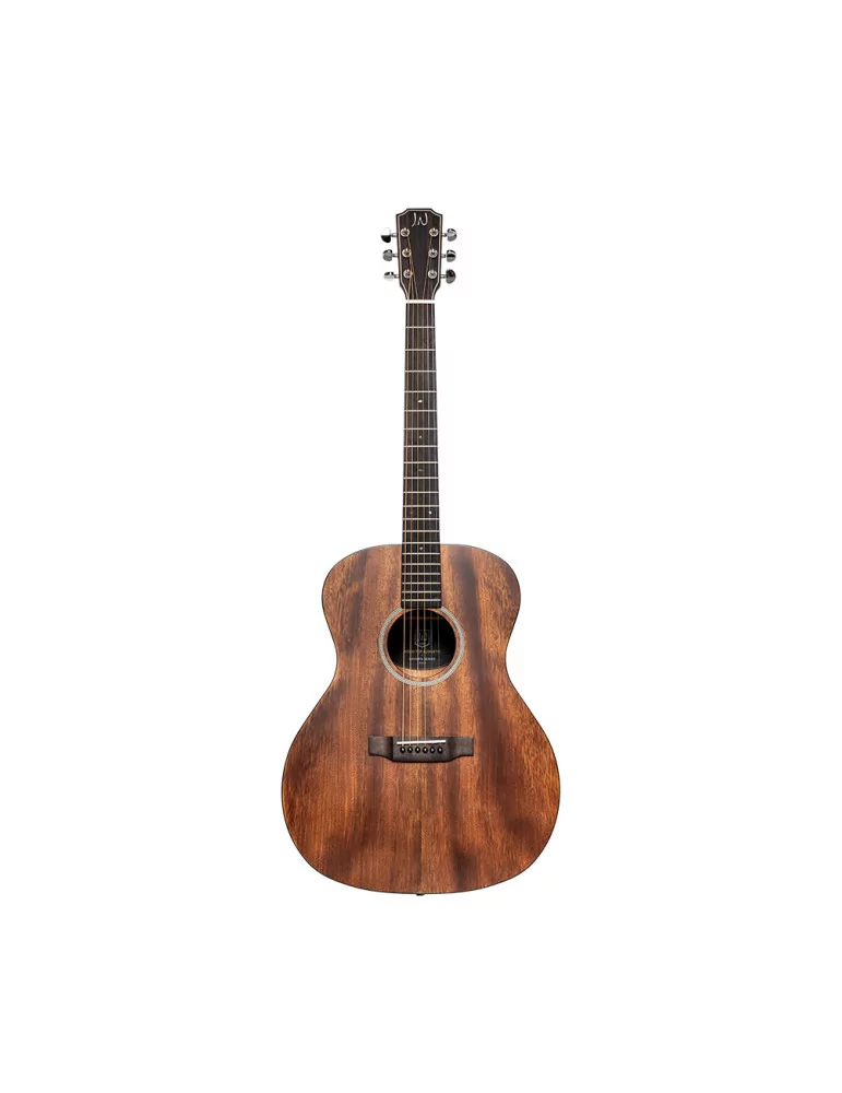  J.N GUITARS DOV-A Guitarra acústica de auditorio con tapa de caoba maciza, serie Dovern|MusicGoodDeal 