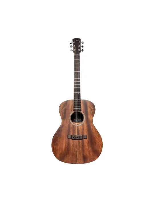  J.N GUITARS DOV-A Guitarra acústica de auditorio con tapa de caoba maciza, serie Dovern|MusicGoodDeal 