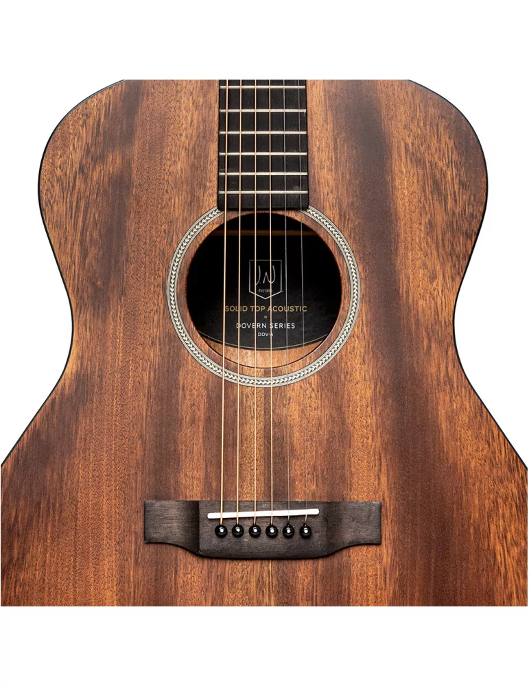  J.N GUITARS DOV-A Guitarra acústica de auditorio con tapa de caoba maciza, serie Dovern|MusicGoodDeal 