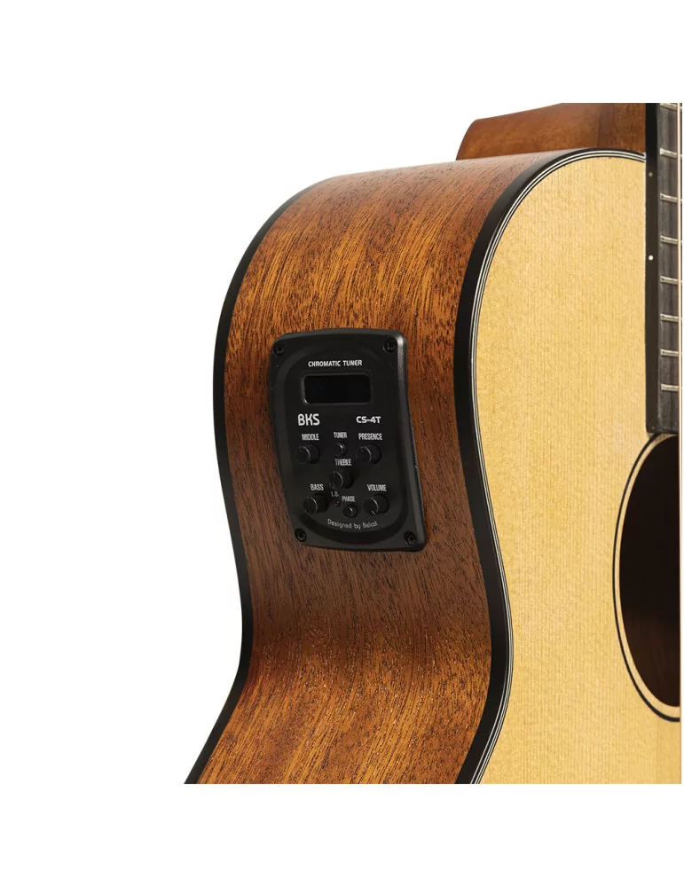  J.N GUITARS GLEN-OCE N Electric-Acoustic Guitar with Spruce Top, Glencairn Series|MusicGoodDeal 