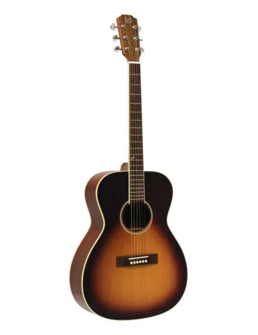  J.N GUITARS EZR-OM Acoustic orchestra guitar with solid cedar top, Ezra series|MusicGoodDeal 