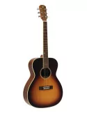  J.N GUITARS EZR-OM Akustik Orchestra Gitarre Decke Zeder massiv Ezra Serie|MusicGoodDeal 