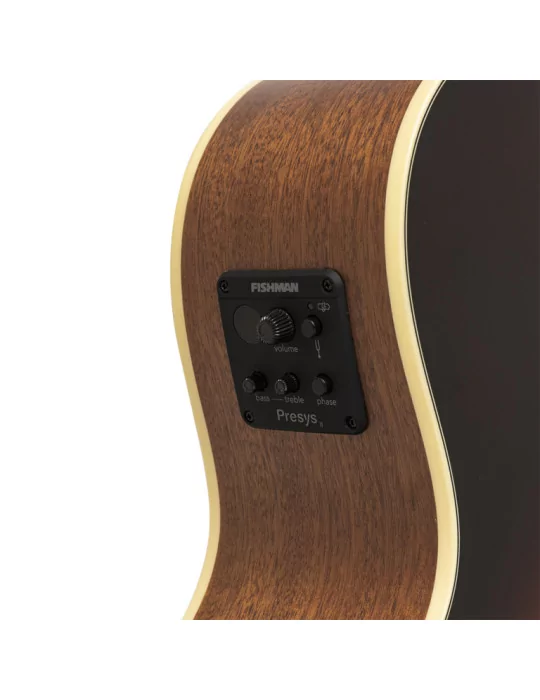  J.N GUITARS EZR-OM Guitarra acústica de orquesta con tapa de cedro macizo, serie Ezra|MusicGoodDeal 