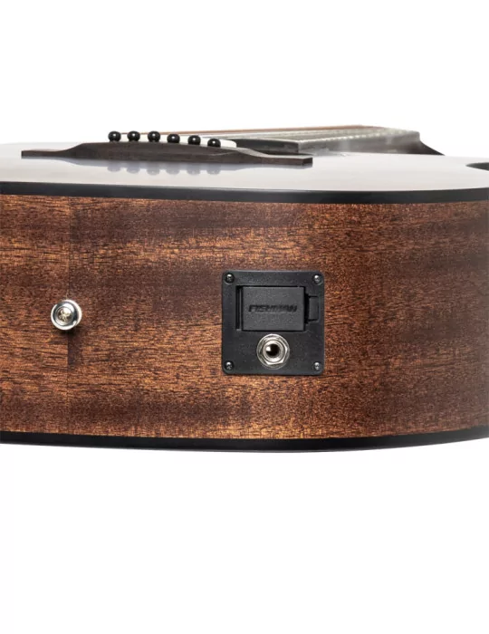  J.N GUITARS DOV-DCFI Guitarra electroacústica cutaway dreadnought con tapa de caoba maciza, serie Dovern|MusicGoodDeal 
