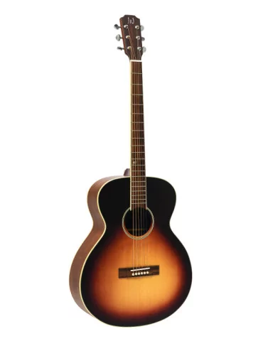  J.N GUITARS EZR-BARITON SNB Electric acoustic baritone guitar with solid spruce top, EZRA series|MusicGoodDeal 