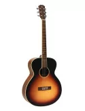  J.N GUITARS EZR-BARITON SNB Electric acoustic baritone guitar with solid spruce top, EZRA series|MusicGoodDeal 