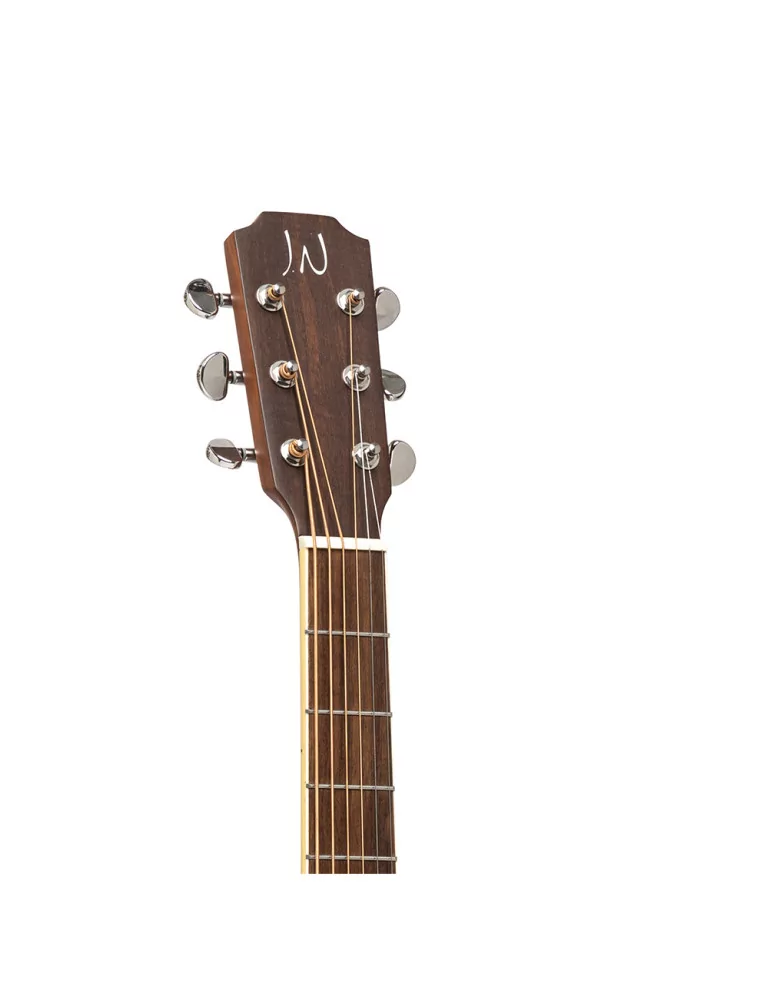  J.N GUITARS EZR-BARITON SNB Electric acoustic baritone guitar with solid spruce top, EZRA series|MusicGoodDeal 