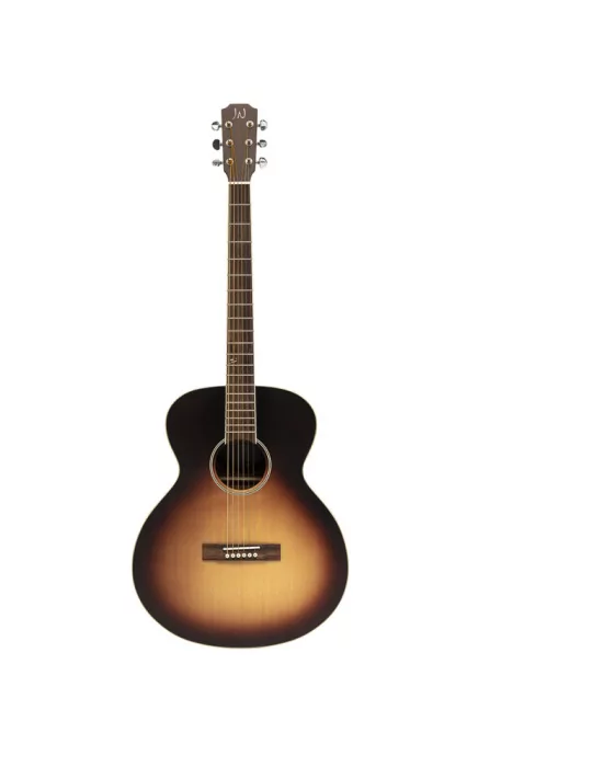  J.N GUITARS EZR-BARITON SNB Electric acoustic baritone guitar with solid spruce top, EZRA series|MusicGoodDeal 