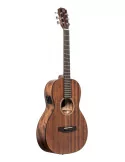  J.N GUITARS DOV-PFI Guitarra electroacústica de salón con tapa de caoba maciza, serie Dovern|MusicGoodDeal 