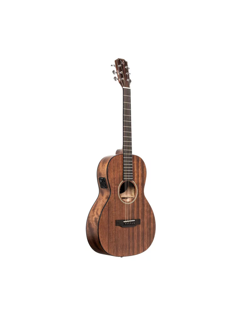  J.N GUITARS DOV-PFI Guitarra electroacústica de salón con tapa de caoba maciza, serie Dovern|MusicGoodDeal 