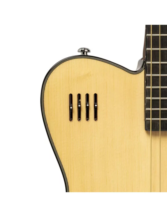  J.N GUITARS EW3000CN Guitarra folk eléctrica 4/4 cutaway, con cuerpo de abeto macizo, color natural|MusicGoodDeal 