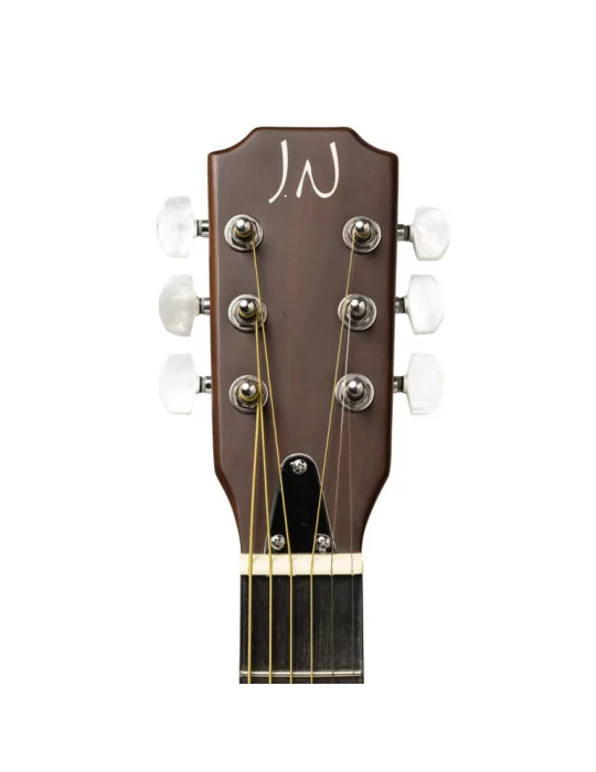  J.N GUITARS EW3000CN Guitarra folk eléctrica 4/4 cutaway, con cuerpo de abeto macizo, color natural|MusicGoodDeal 