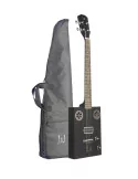  J.N GUITARS CASK-HOGSCOAL Guitarra Cigar Box, electroacústica, de 4 cuerdas, tapa de sapeli, serie Cask|MusicGoodDeal 