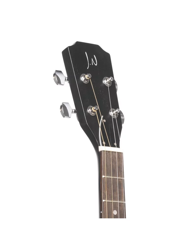  J.N GUITARS CASK-HOGSCOAL Guitarra Cigar Box, electroacústica, de 4 cuerdas, tapa de sapeli, serie Cask|MusicGoodDeal 