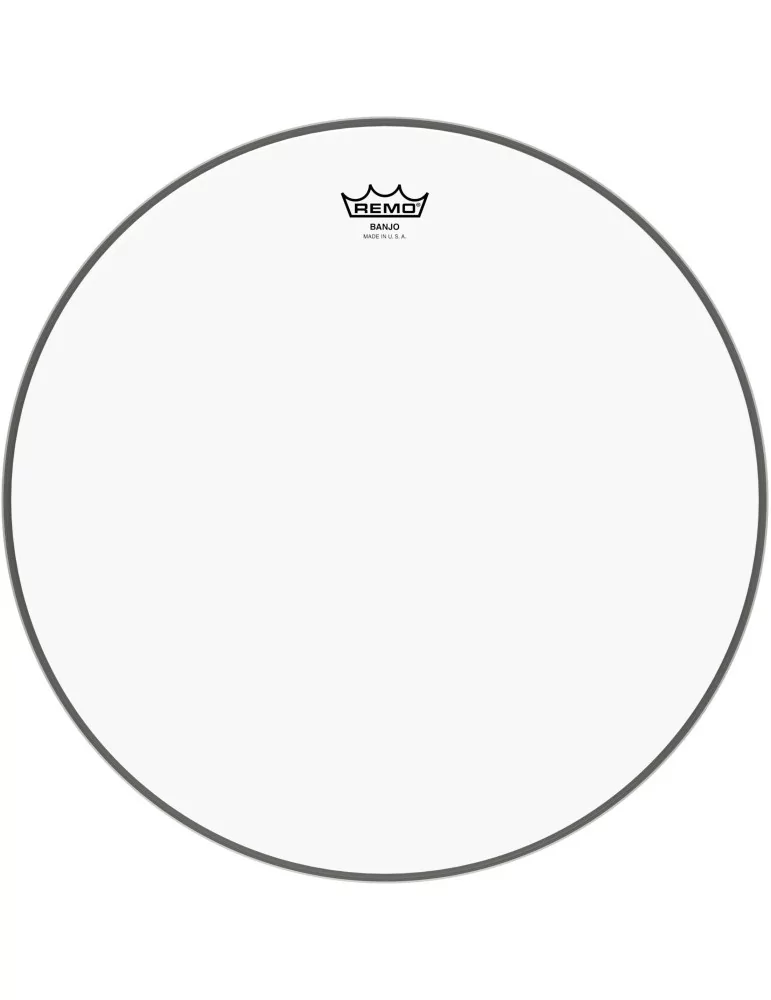  REMO BJ-1102-M3 11"1/8 clear banjo head - medium collar|MusicGoodDeal 