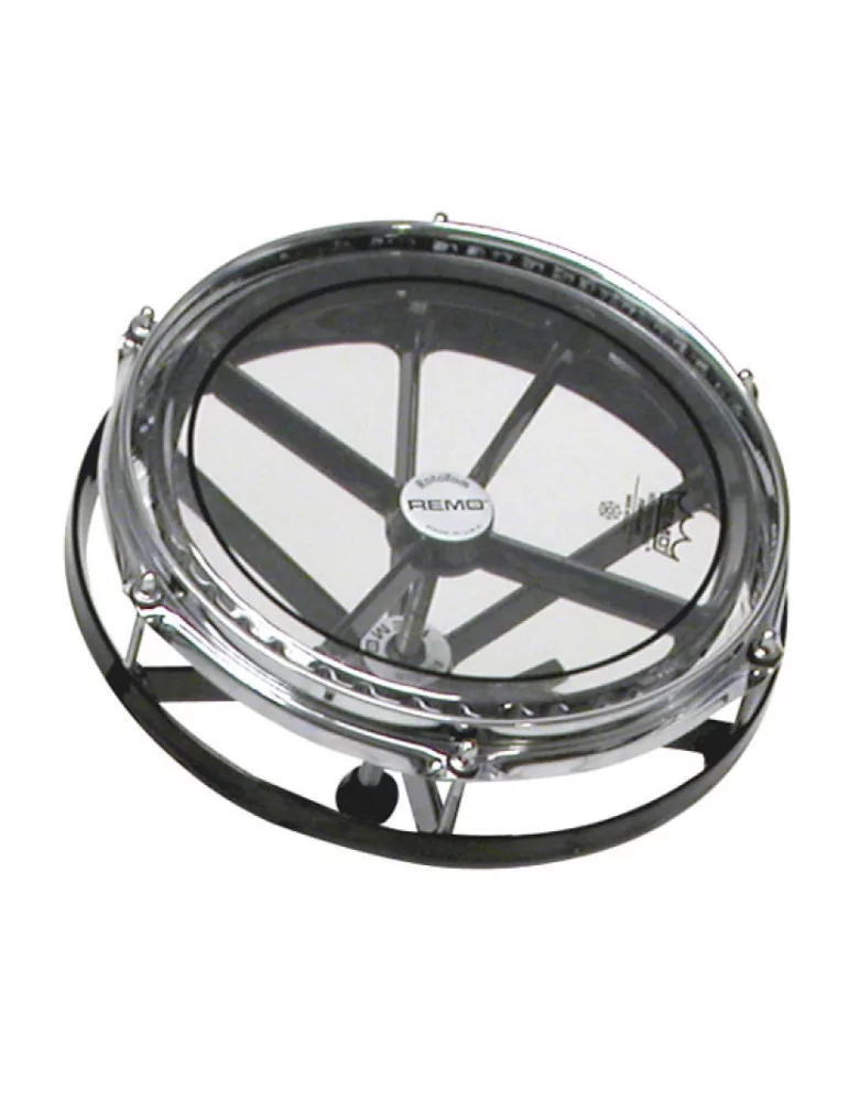  REMO ER-0010-06 10" BLACK ROTOTOM W/PINSTRIPE|MusicGoodDeal 