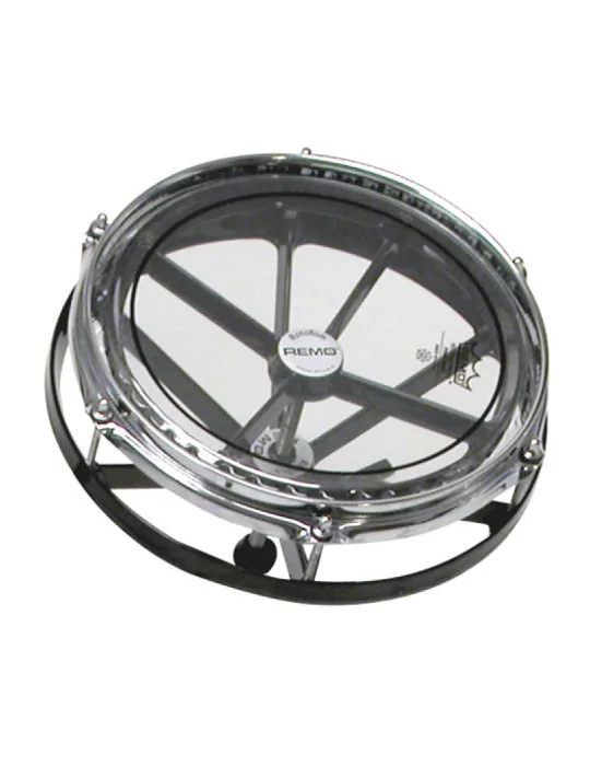  REMO ER-0010-06 10" BLACK ROTOTOM W/PINSTRIPE|MusicGoodDeal 