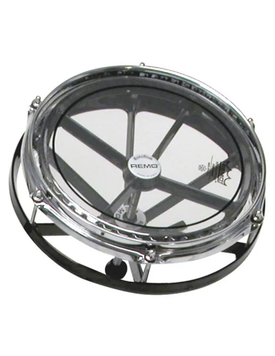  REMO ER-0014-06 14" BLACK ROTOTOM W/PINSTRIPE|MusicGoodDeal 