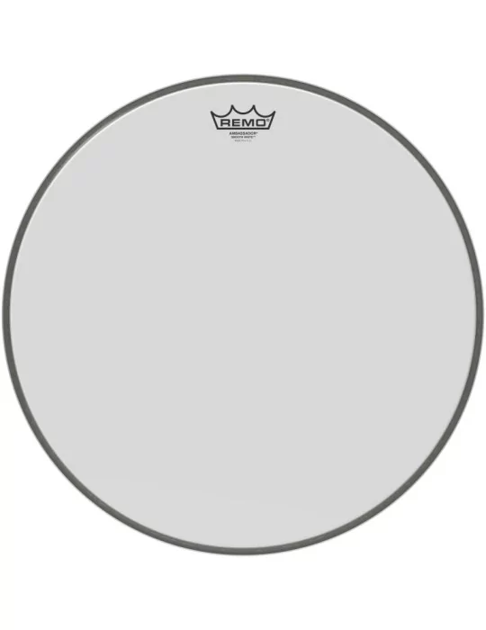  REMO BR-1218-00 18" Ambassador Smooth White Bass Drum Head|MusicGoodDeal 