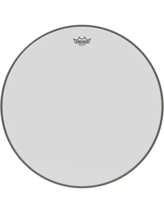  REMO BR-1224-00 24" Ambassador Smooth White Bass Drum head|MusicGoodDeal 