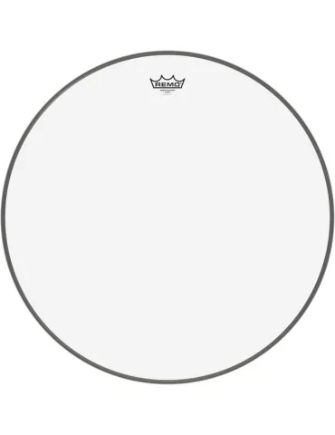  REMO BR-1324-00 24" Ambassador Clear Bass Drum Head|MusicGoodDeal 